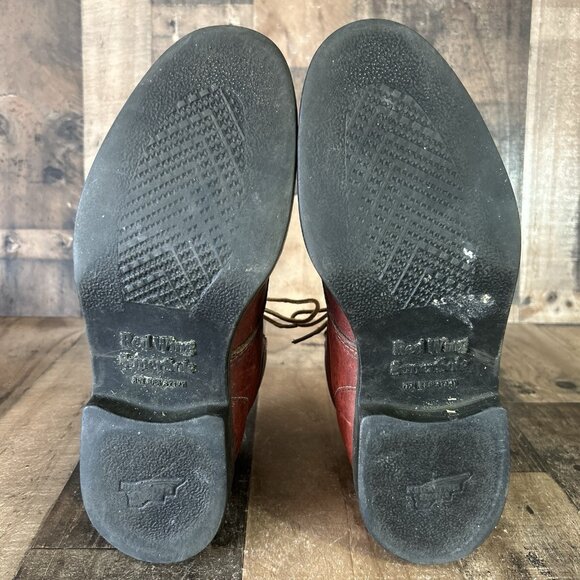 Red Wing 204 Vintage Plain Toe Supersole Work Boots Mens 11.5 D - Picture 3 of 12